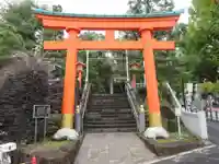 穴八幡宮の鳥居