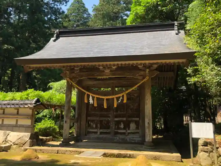 粟鹿神社の山門・神門