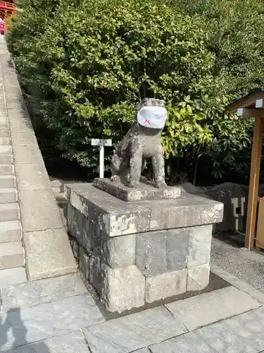 鶴岡八幡宮の狛犬