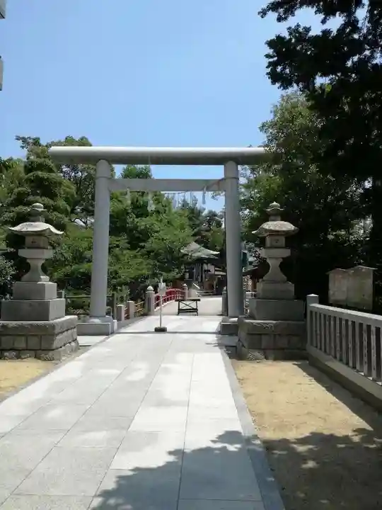 松戸神社の鳥居