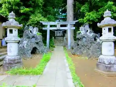 大日神社の鳥居