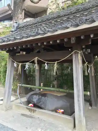菅生神社の手水舎