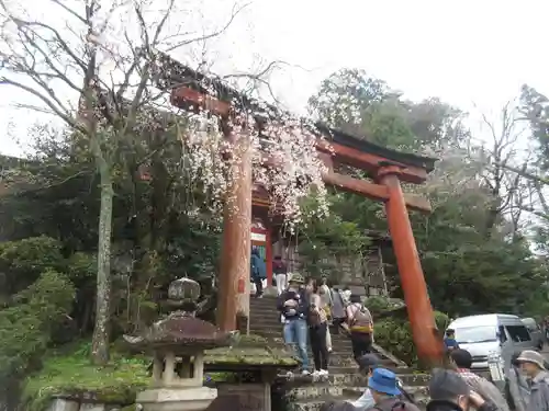 吉野水分神社の鳥居