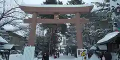 琴似神社の鳥居