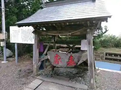 嚴島神社の手水舎