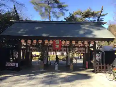 櫻木神社の山門・神門