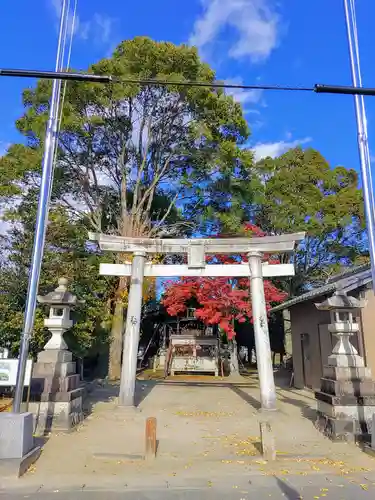 八劔社（上祖父江）の鳥居