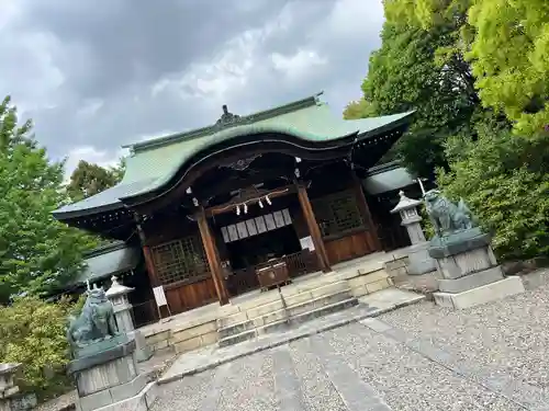 溝旗神社（肇國神社）の本殿