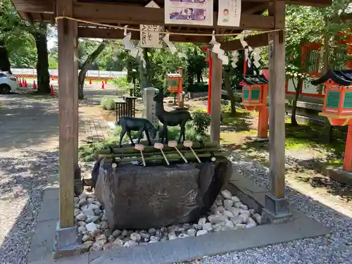 相州春日神社の手水舎