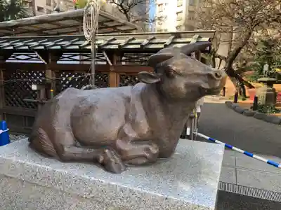 湯島天満宮の狛犬