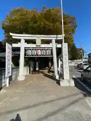 検見川神社の鳥居