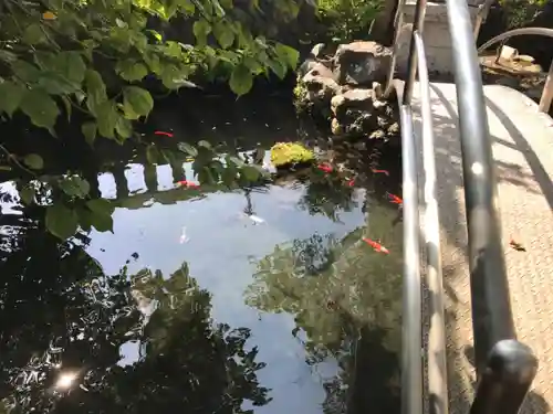 鈴鹿明神社の庭園