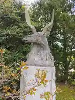 赤城神社(赤目城址)の狛犬