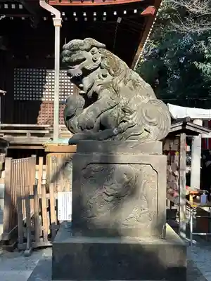 代々木八幡宮の狛犬