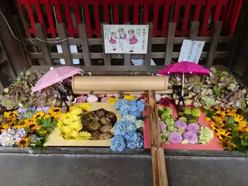下谷神社の手水舎