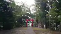 諏訪神社の鳥居