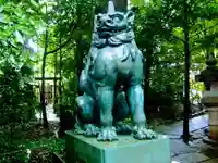 駒木諏訪神社の狛犬
