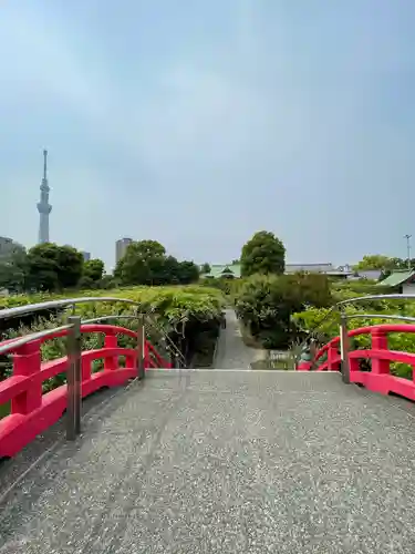 亀戸天神社の庭園