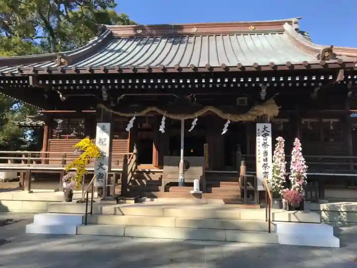 焼津神社の本殿・本堂