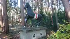 白山神社の狛犬