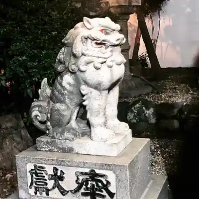 北野神社(大須)の狛犬