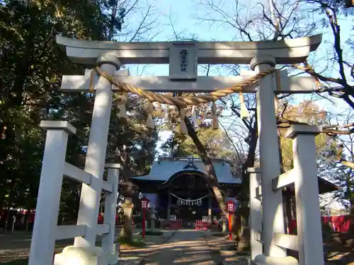 麻賀多神社奥宮の鳥居