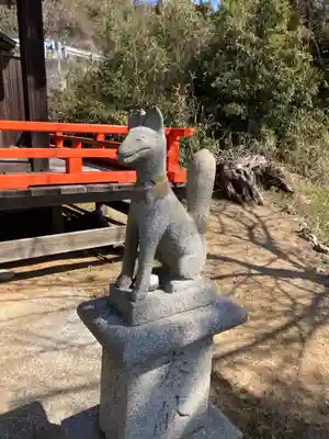 稲荷神社の狛犬