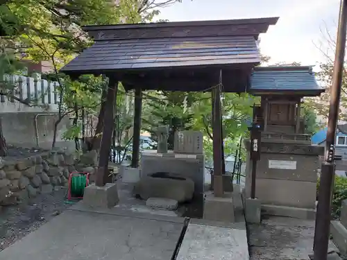 手稲神社の手水舎