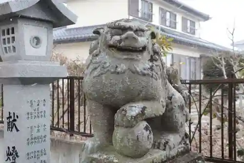 白幡神社の狛犬