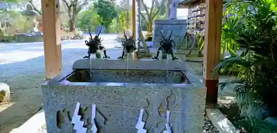 葛飾八幡宮の手水舎