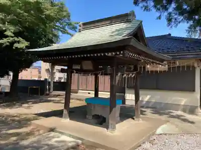 熊野神社の手水舎