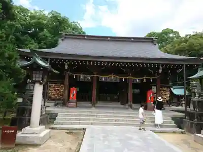 松陰神社の本殿・本堂