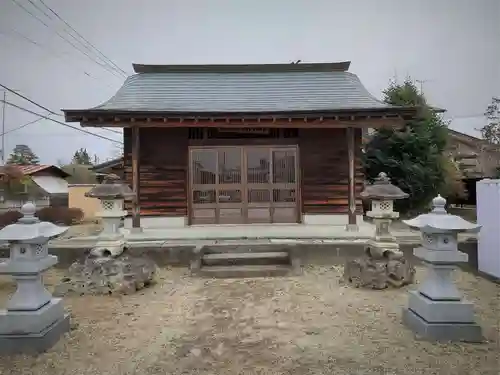 綿向稲荷神社の本殿・本堂