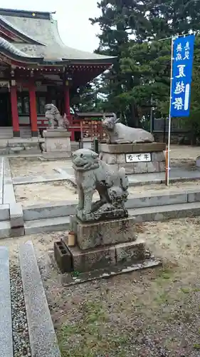 浜宮天神社の狛犬