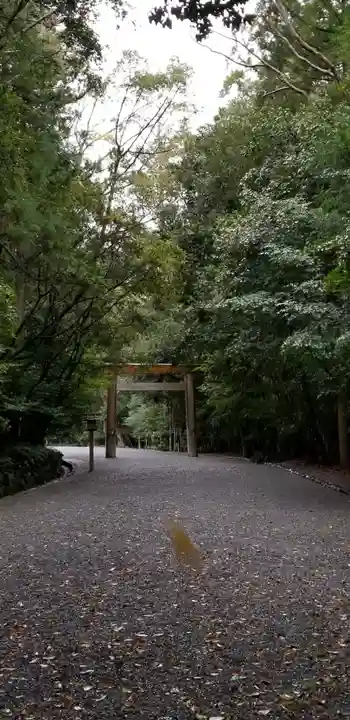 伊勢神宮内宮(皇大神宮)の庭園
