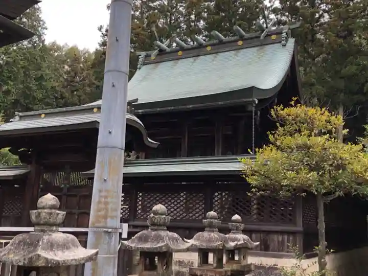 安仁神社の本殿・本堂