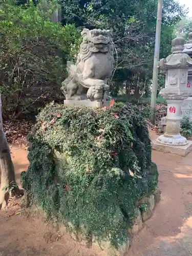 雷神社の狛犬