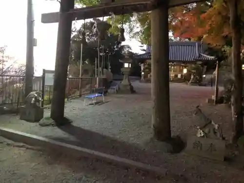 玉祖神社の鳥居