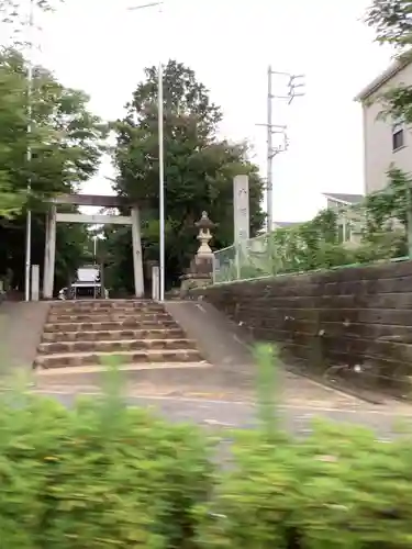 八幡社の鳥居