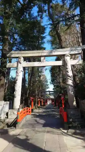 馬橋稲荷神社の鳥居