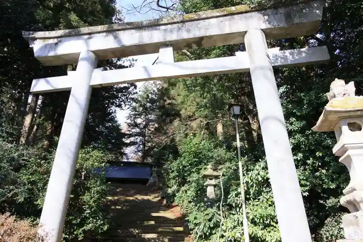 都々古別神社(馬場)の鳥居