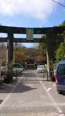 芝東照宮の鳥居