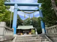 小名浜諏訪神社の鳥居