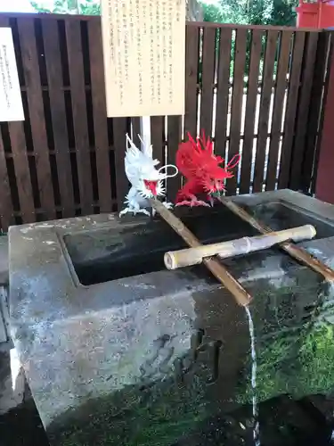 伊豆山神社の手水