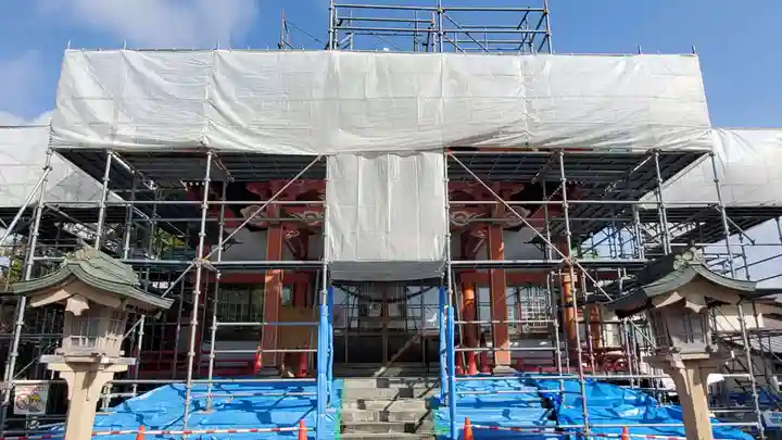 栗山天満宮の本殿・本堂