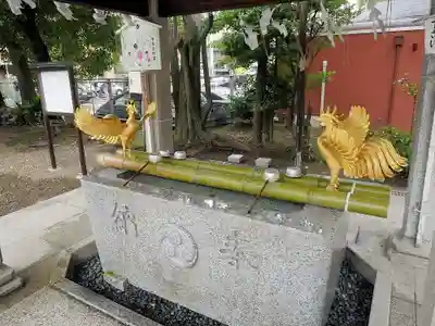 富岡八幡宮の手水舎