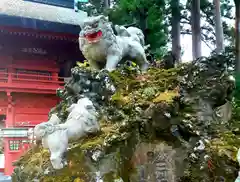 富士山東口本宮 冨士浅間神社の狛犬