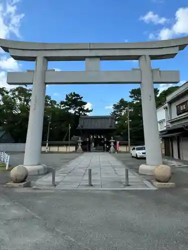 高砂神社の鳥居