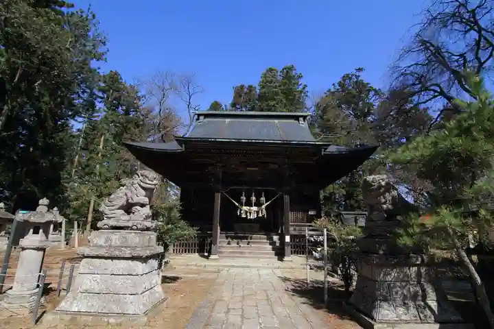 田村神社の本殿・本堂