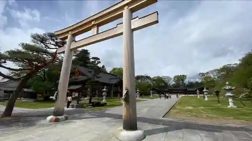 長野縣護國神社の鳥居